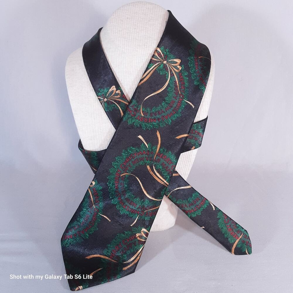 💎Hallmark Special Ties Mens Neck Tie By MMG Christmas Reef